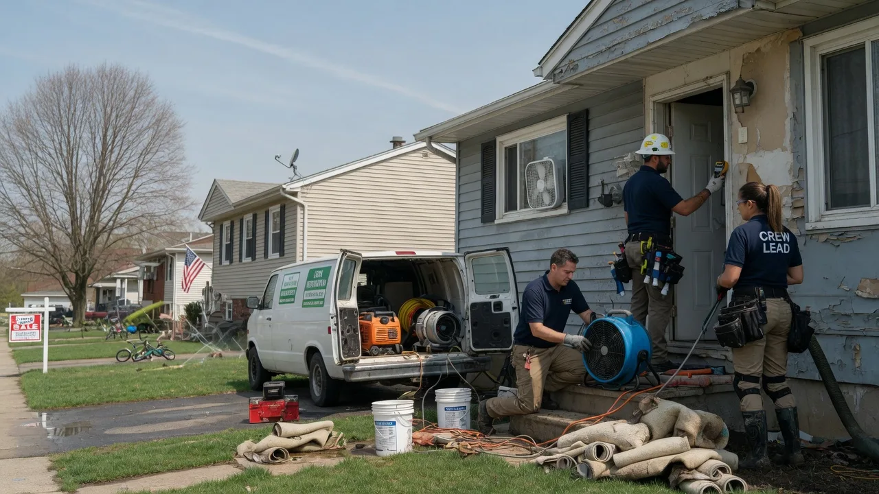 Flood Cleanup in Farmingdale, NJ near me